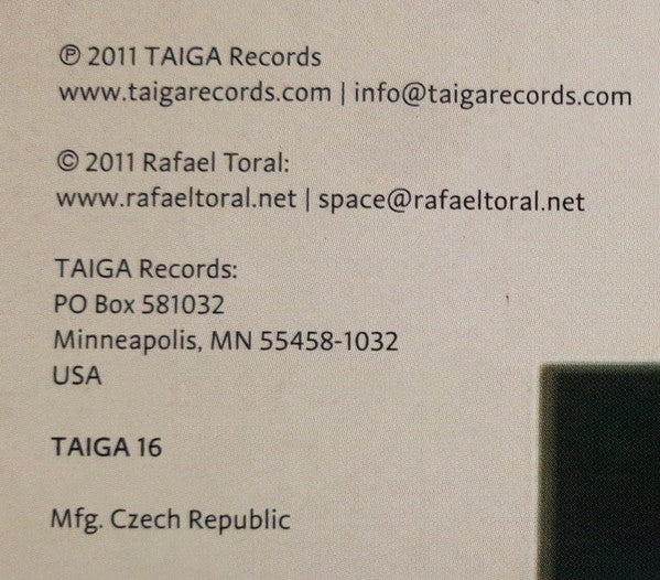 Rafael Toral - Space Elements Vol. III