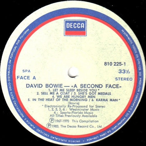 David Bowie - A Second Face
