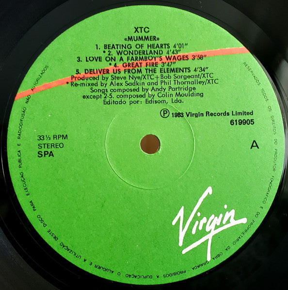 XTC - Mummer
