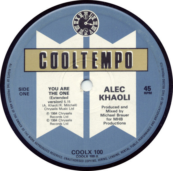 Alec Khaoli - You Are The One