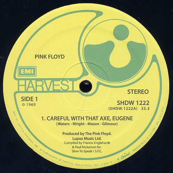 Pink Floyd - Careful With That Axe, Eugene