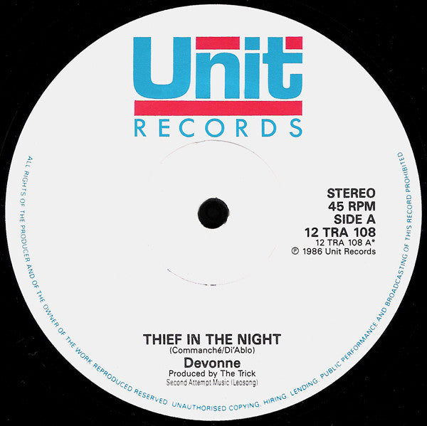 Devonne (2) - Thief In The Night