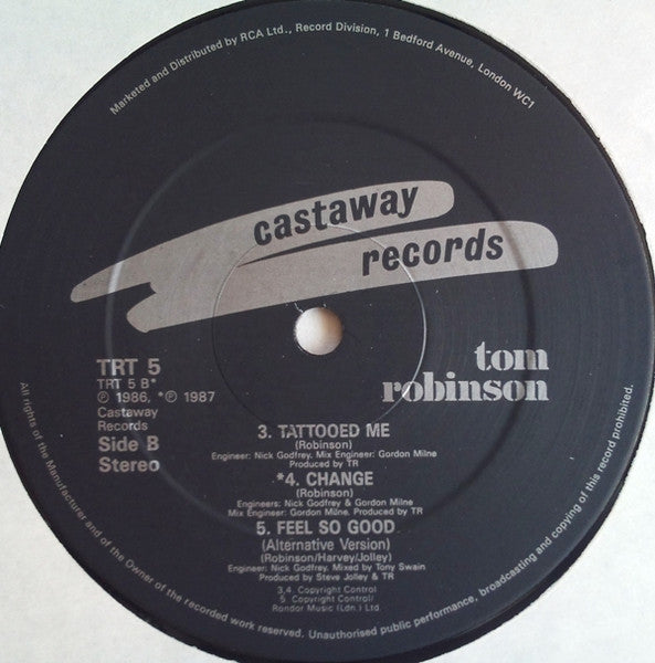 Tom Robinson - Feel So Good Hurt So Bad EP