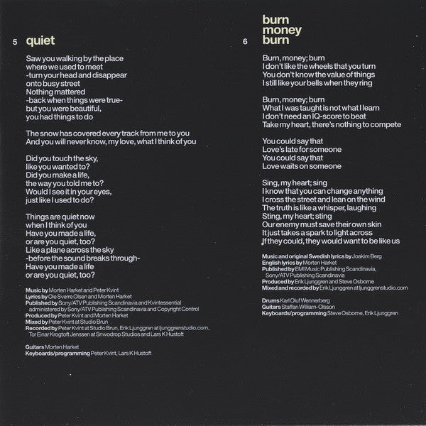 Morten Harket - Out Of My Hands