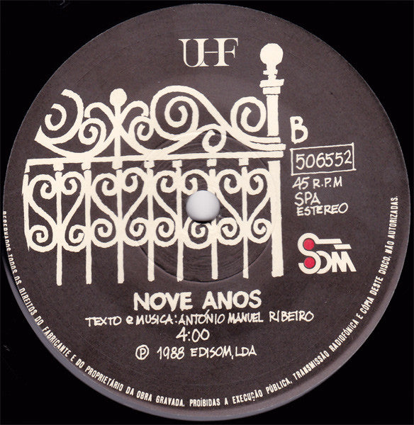 UHF (2) - Na Tua Cama / Nove Anos
