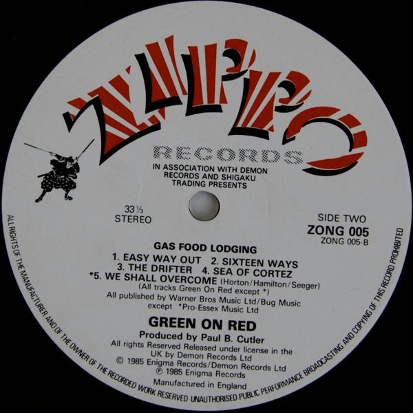 Green On Red - Gas Food Lodging