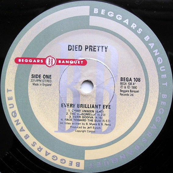 Died Pretty - Every Brilliant Eye