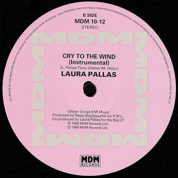 Laura Pallas - Cry To The Wind