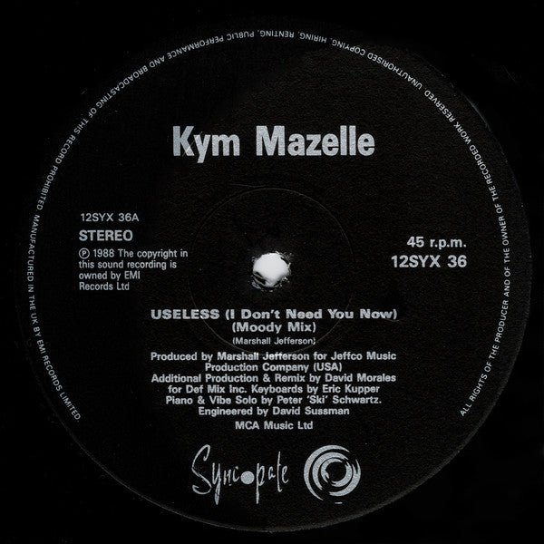 Kym Mazelle - Useless (The Remix)