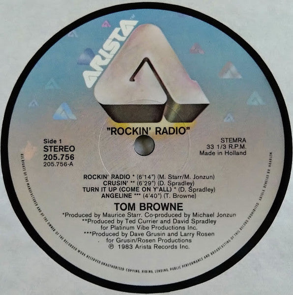 Tom Browne - Rockin' Radio