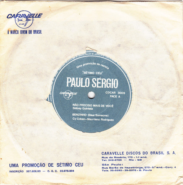 Paulo Sérgio (2) - Não Preciso Mais De Você