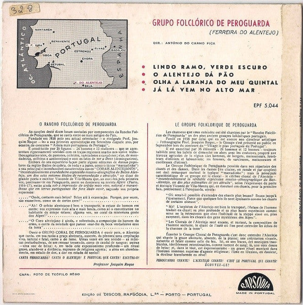 Grupo Folclórico De Peroguarda - Cantares do Alentejo