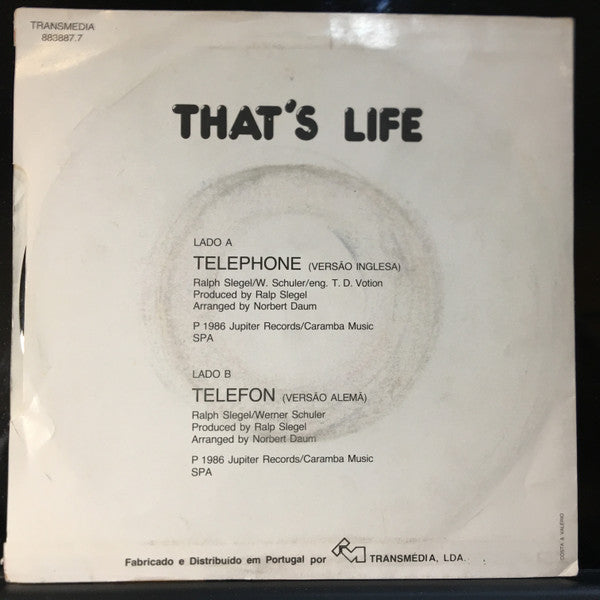That's Life - Telephone