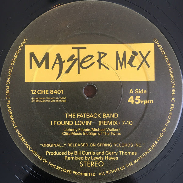 The Fatback Band - I Found Lovin'