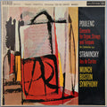 Francis Poulenc / Igor Stravinsky - Charles Munch, Boston Symphony Orchestra, Berj Zamkochian - Concerto For Organ, Strings And Timpani / Jeu Des Cartes
