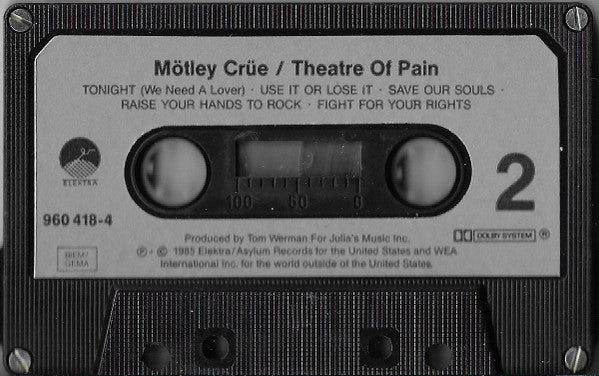 Mötley Crüe - Theatre Of Pain