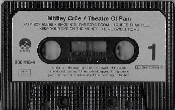 Mötley Crüe - Theatre Of Pain