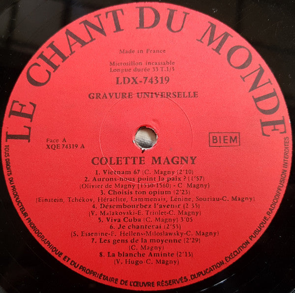 Colette Magny - Colette Magny