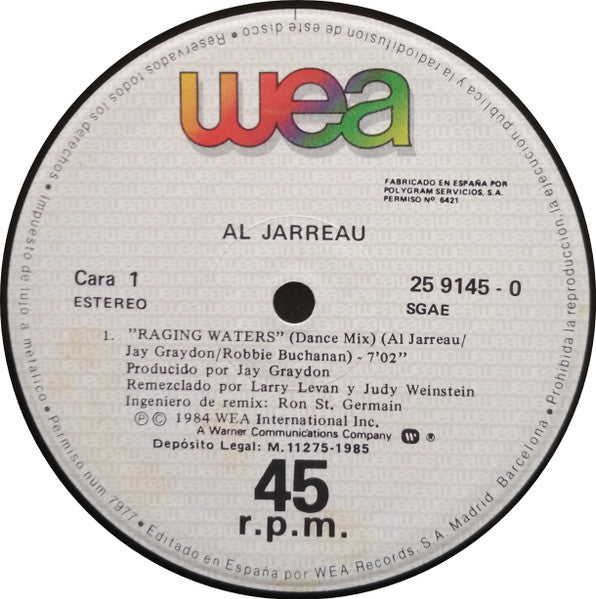 Al Jarreau - Raging Waters