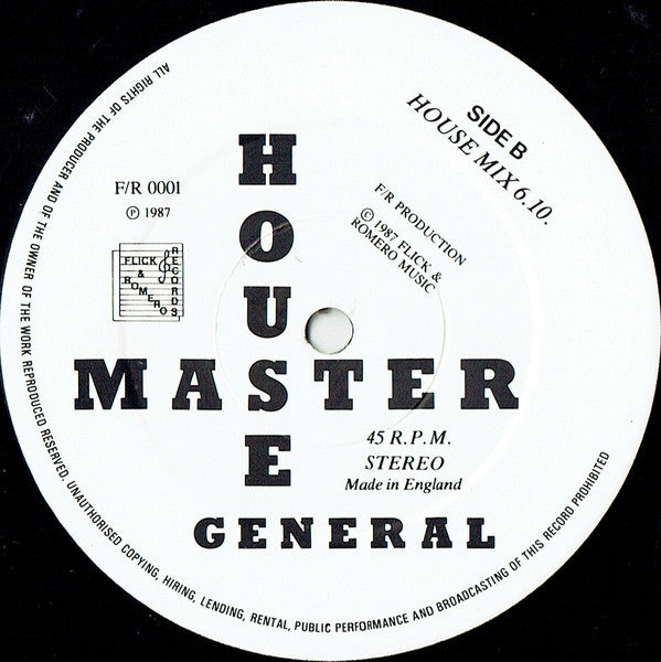 Housemaster General - House Master General