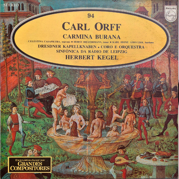 Carl Orff - Herbert Kegel, Rundfunk-Sinfonie-Orchester Leipzig, Dresdner Kapellknaben, Celestina Casapietra, Horst Hiestermann, Karl-Heinz Stryczek - Carmina Burana