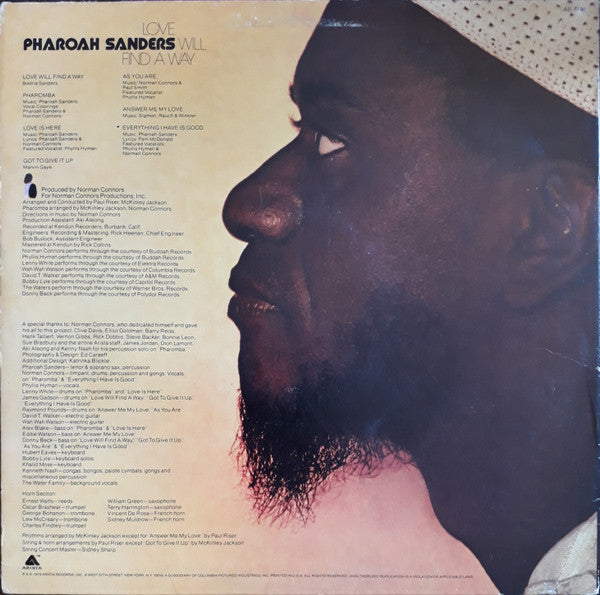 Pharoah Sanders - Love Will Find A Way