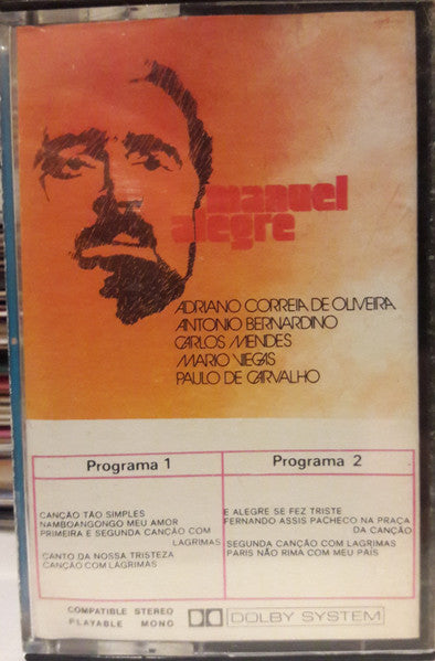 Various - Manuel Alegre - Na Praça Da Canção