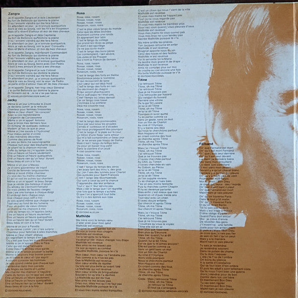 Jacques Brel - 5 - La Fanette