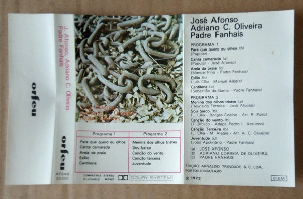 José Afonso / Adriano Correia De Oliveira / Francisco Fanhais - José Afonso / Adriano Correia De Oliveira / Padre Fanhais