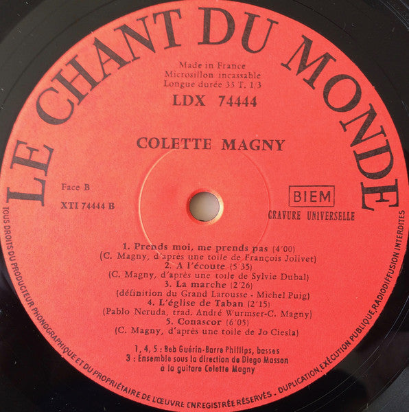 Colette Magny - Feu Et Rythme