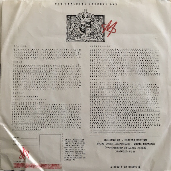 M (2) - The Official Secrets Act