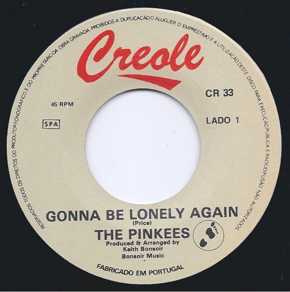 The Pinkees - Gonna Be Lonely Again