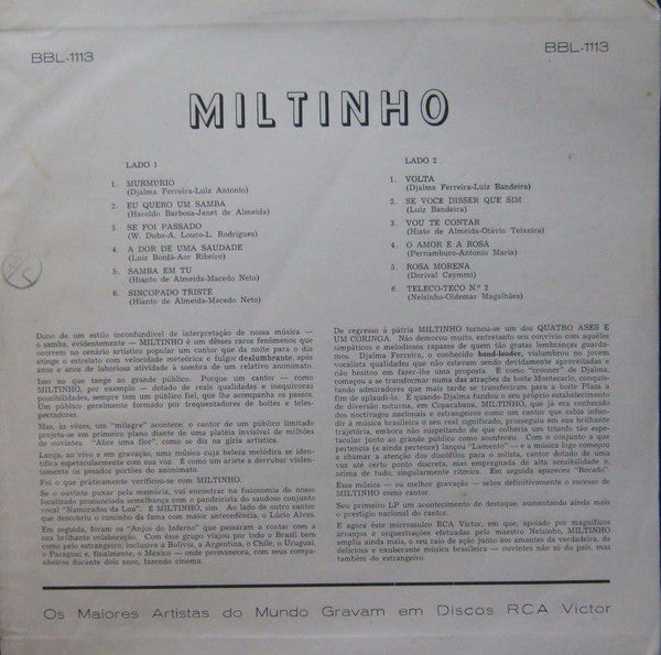 Miltinho - Miltinho