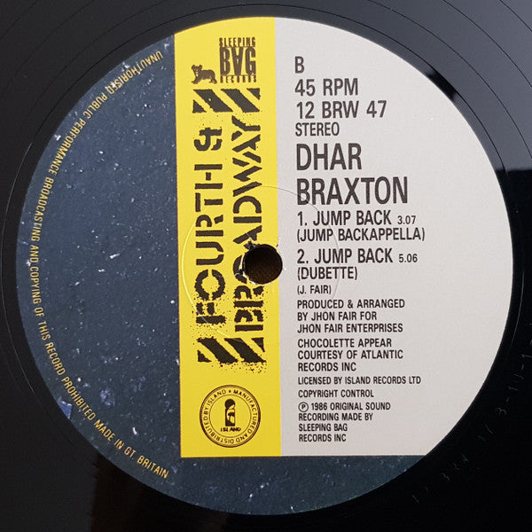 Dhar Braxton - Jump Back (Set Me Free)