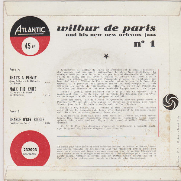 Wilbur De Paris - That's A Plenty
