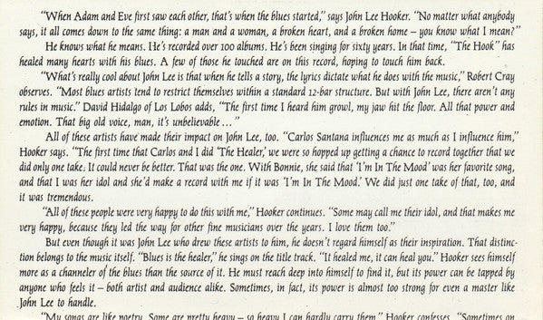 John Lee Hooker - The Healer