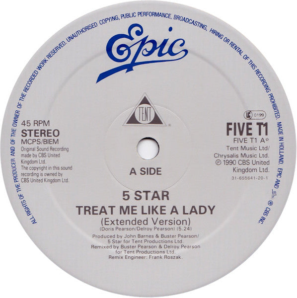 Five Star - Treat Me Like A Lady