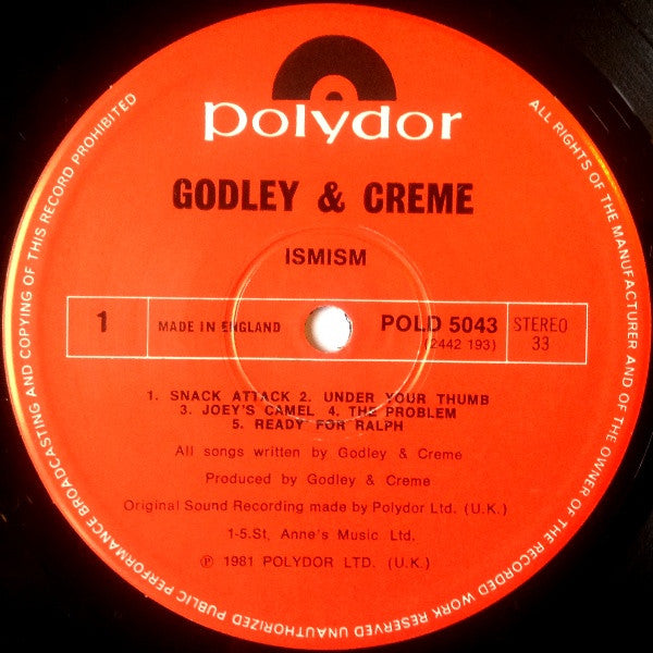 Godley & Creme - Ismism