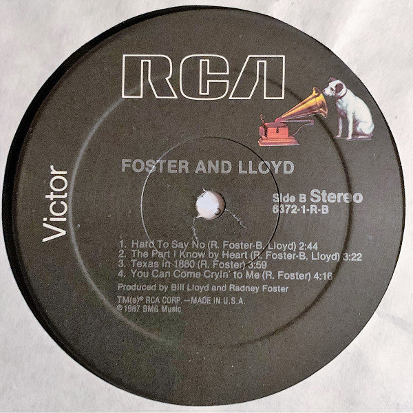 Foster And Lloyd - Foster And Lloyd
