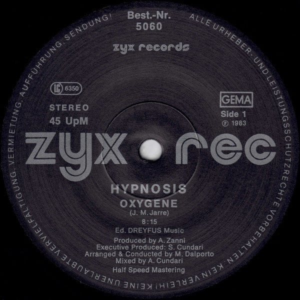Hipnosis - Oxygene / Bormaz