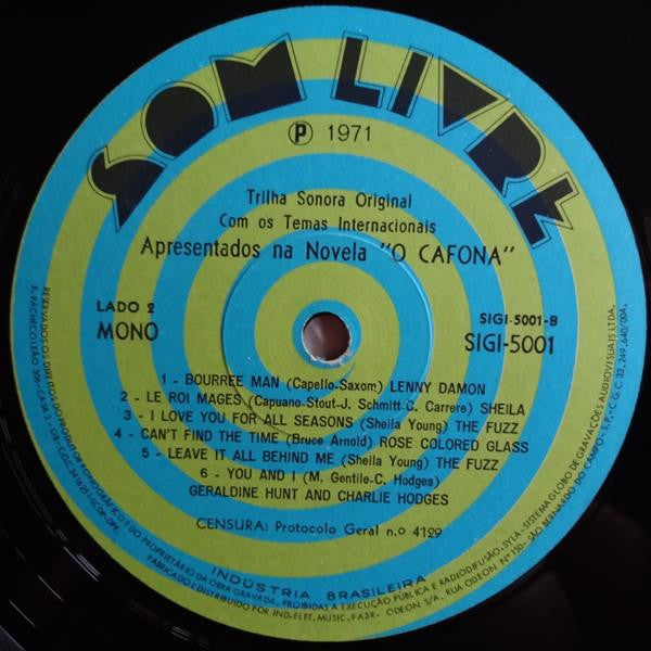 Various - O Cafona Volume II (Trilha Sonora Original Com Os Temas Internacionais)