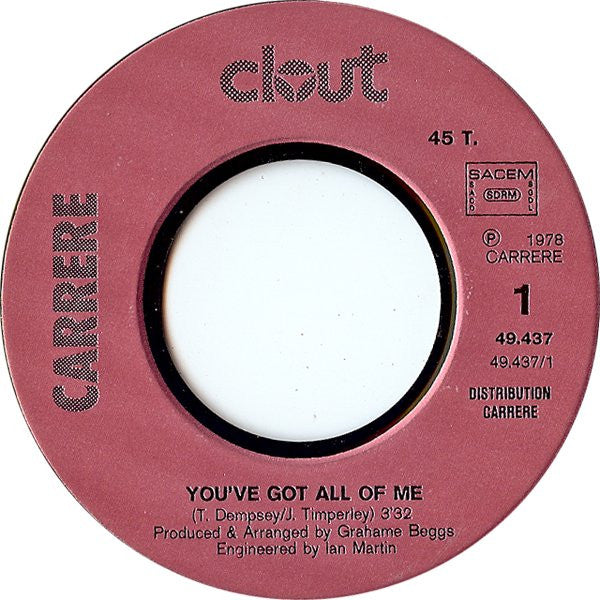 Clout - You've Got All Of Me
