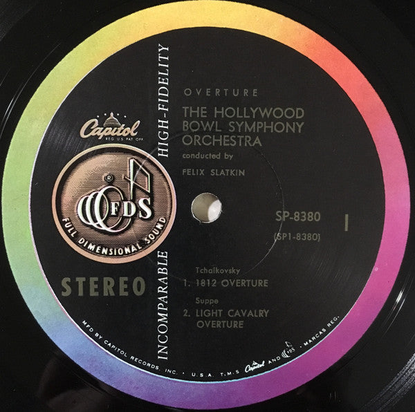 The Hollywood Bowl Symphony Orchestra Conducted By Felix Slatkin - Overture !