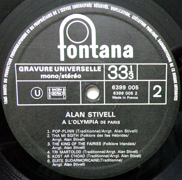 Alan Stivell - À L'Olympia