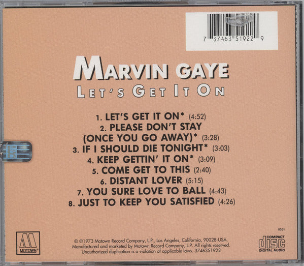 Marvin Gaye - Let's Get It On