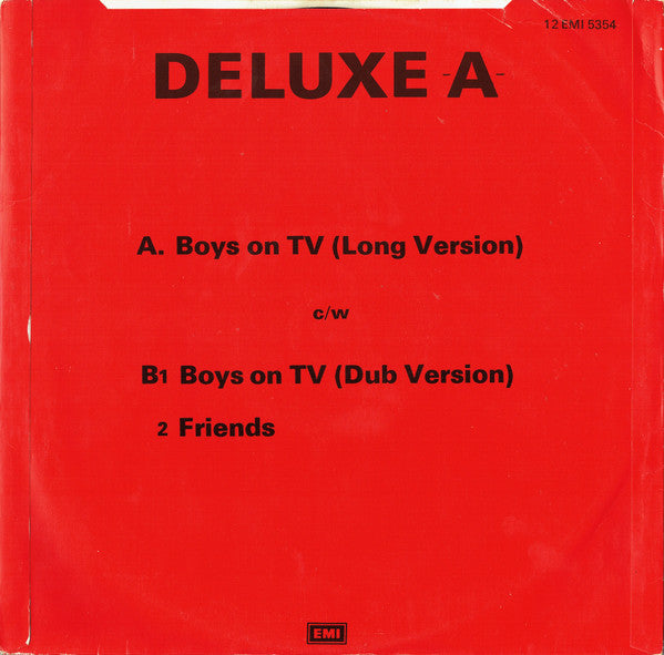 Deluxe A - Boys On TV (Long Version)