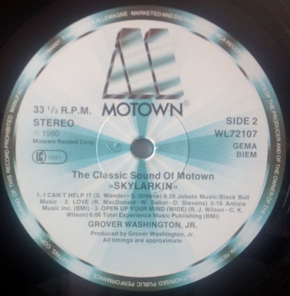 Grover Washington, Jr. - Skylarkin'
