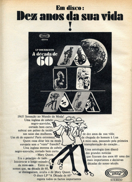 Various - A Década De 60 (LP Documento)