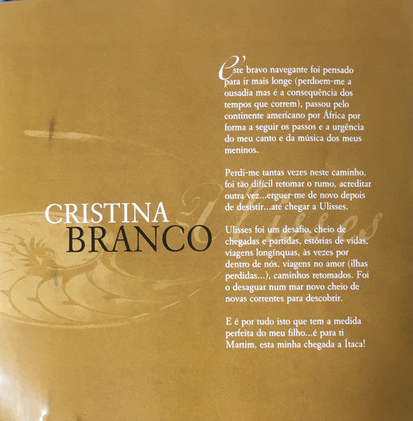 Cristina Branco - Ulisses