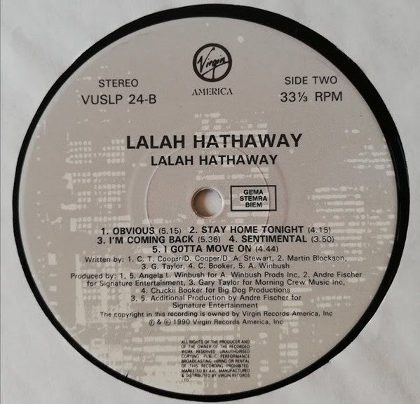 Lalah Hathaway - Lalah Hathaway